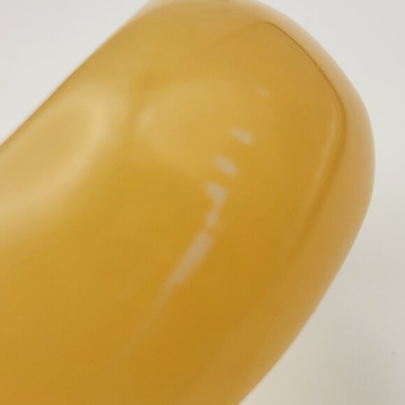 Vintage Butterscotch Bangle Bracelet Chunky Asymmetrical Lucite 8" M/L - Picture 8 of 9